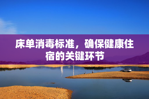 床单消毒标准，确保健康住宿的关键环节
