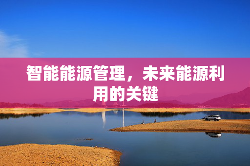 智能能源管理，未来能源利用的关键