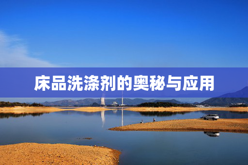 床品洗涤剂的奥秘与应用